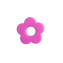 27 mm Blomst Silicone Perler