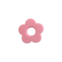 27 mm Blomst Silicone Perler