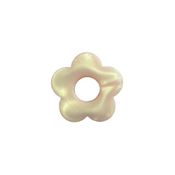 27 mm Blomst Silicone Perler