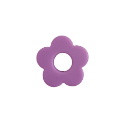 27 mm Blomst Silicone Perler