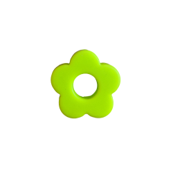 27 mm Blomst Silicone Perler