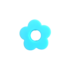 27 mm Blomst Silicone Perler