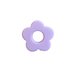 27 mm Blomst Silicone Perler