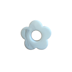 27 mm Blomst Silicone Perler