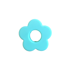 27 mm Blomst Silicone Perler