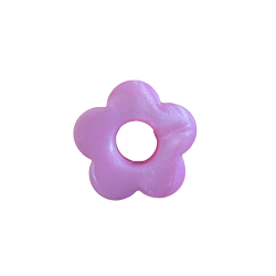 27 mm Blomst Silicone Perler
