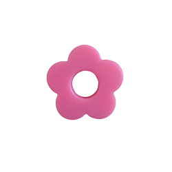 27 mm Blomst Silicone Perler