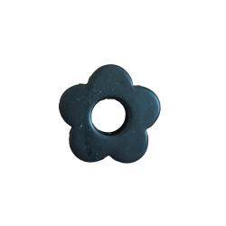 27 mm Blomst Silicone Perler