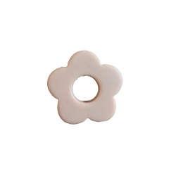 27 mm Blomst Silicone Perler