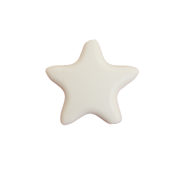 37 mm x 35. 5 mm Stjerne Silikone Perler