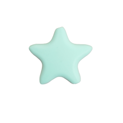 37 mm x 35. 5 mm Stjerne Silikone Perler