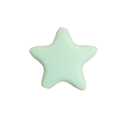 37 mm x 35. 5 mm Stjerne Silikone Perler