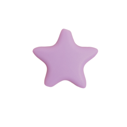 37 mm x 35. 5 mm Stjerne Silikone Perler