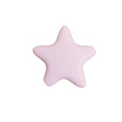 37 mm x 35. 5 mm Stjerne Silikone Perler