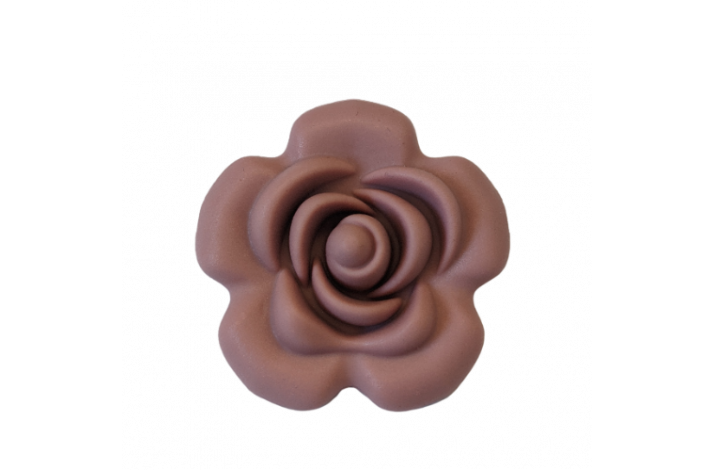 40 mm Blomst Silikone Perler 0619 Blush