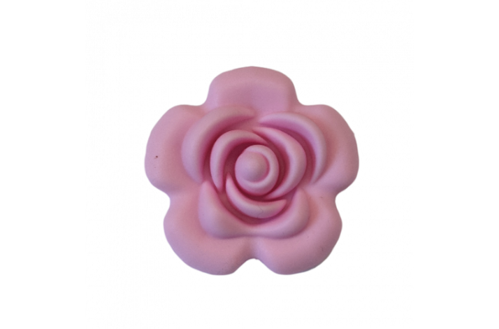 40 mm Blomst Silikone Perler 0624 Baby Lyserd