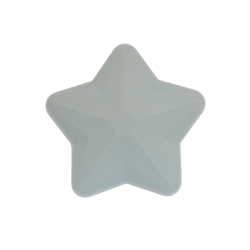 45 x 45 mm Stjerneformet Silicone Perler