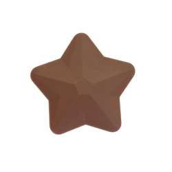 45 x 45 mm Stjerneformet Silicone Perler