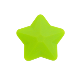 45 x 45 mm Stjerneformet Silicone Perler