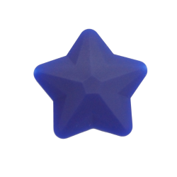45 x 45 mm Stjerneformet Silicone Perler