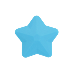 45 x 45 mm Stjerneformet Silicone Perler