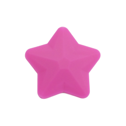 45 x 45 mm Stjerneformet Silicone Perler