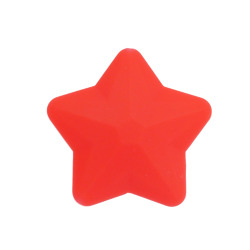 45 x 45 mm Stjerneformet Silicone Perler