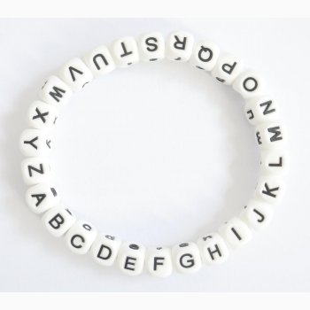 15x15 mm Silikone Bogstave