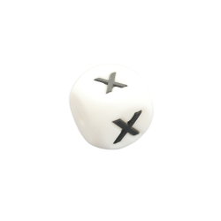 15x15 mm Silikone Bogstave