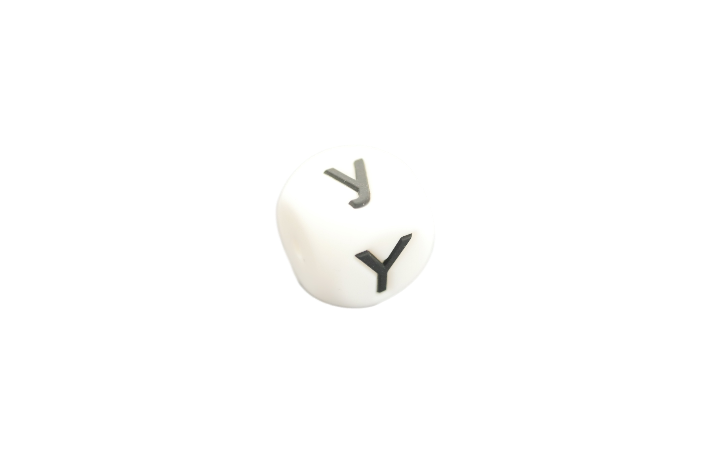 15x15 mm Silikone Bogstave Y