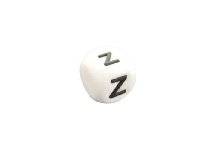 15x15 mm Silikone Bogstave Z