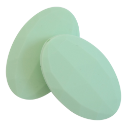 Flad Oval Silikone Perler