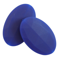 Flad Oval Silikone Perler