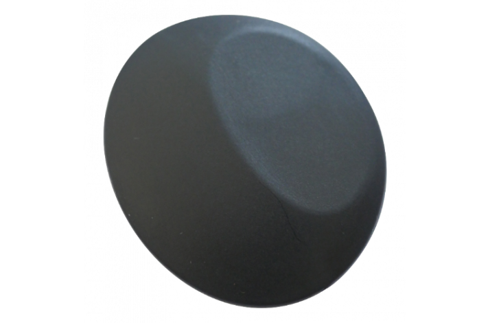 Flad Silikone Perler 0010 Sort