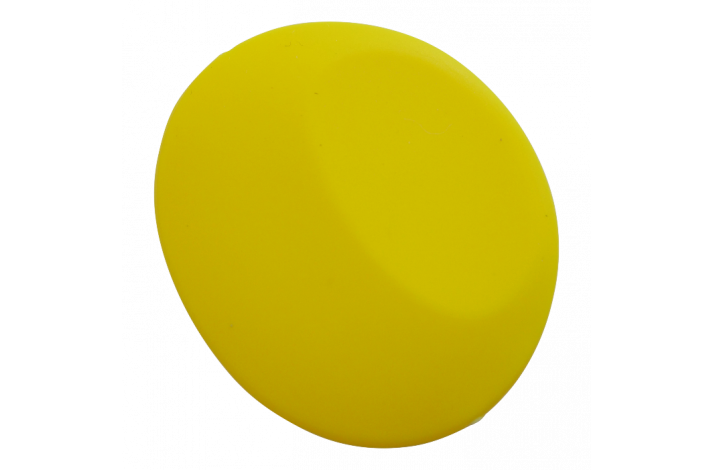 Flad Silikone Perler 0918 Gul