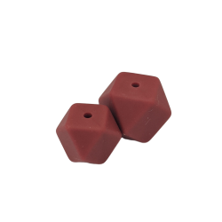 17 mm Hexagon Silikone Perler