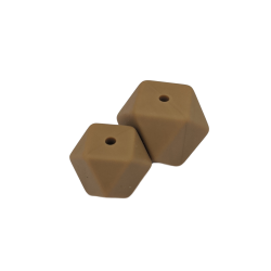 17 mm Hexagon Silikone Perler