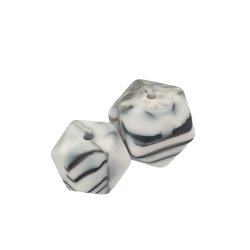 17 mm Hexagon Silikone Perler