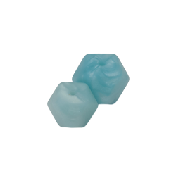 17 mm Hexagon Silikone Perler