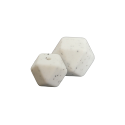 17 mm Hexagon Silikone Perler