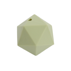 19 mm Icosahedron Silikone Perler