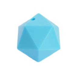19 mm Icosahedron Silikone Perler