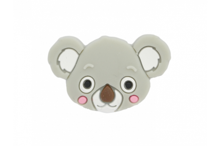Koala Silikone Perler 0014 Lysegr