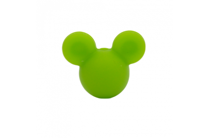 Mus Silikone Perler 0220 blegrn