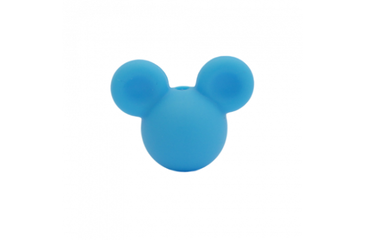 Mus Silikone Perler 0418 Himmelbl