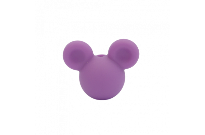 Mus Silikone Perler 0522 Lilla