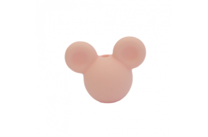 Mus Silikone Perler 0714 Rosa