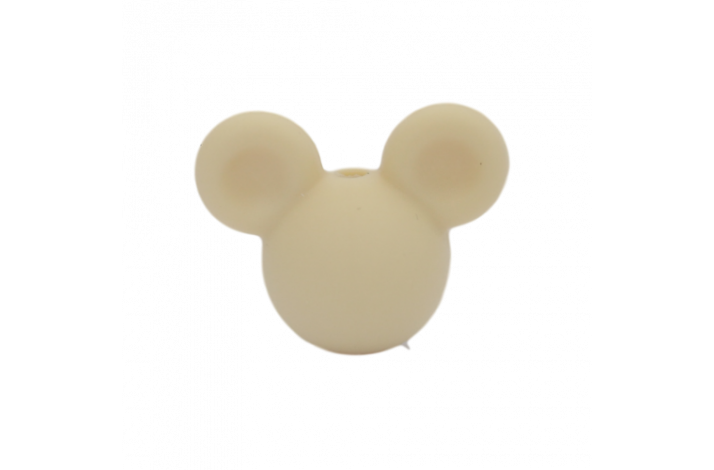 Mus Silikone Perler 0930 R Hvid