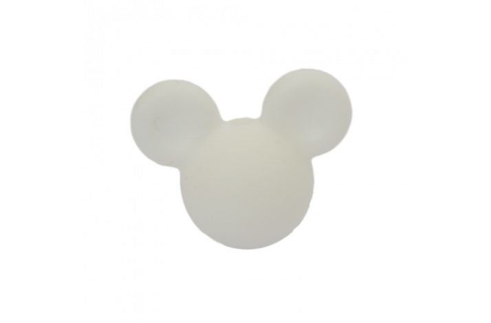 Mus Silikone Perler 1110 Hvid