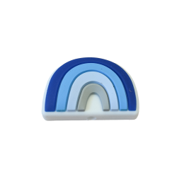 Regnbue Silikone Perler